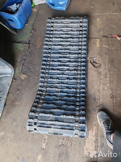 Гусянка на мотособаку