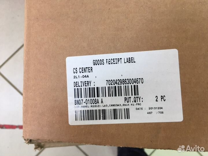 Матрица для жк-телевизора Samsung BN07-01008A