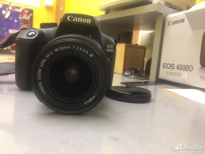Фотоаппарат canon EOS 4000D
