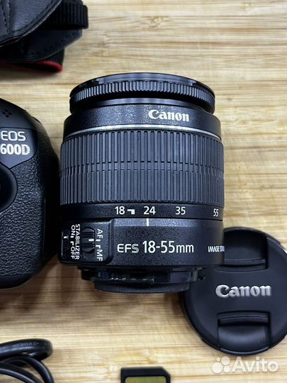 Canon 600d kit сумка+флешкарта