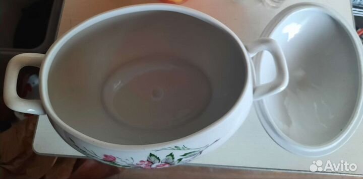 Набор столовой посуды,блюдо,тарелки, супница Хайта