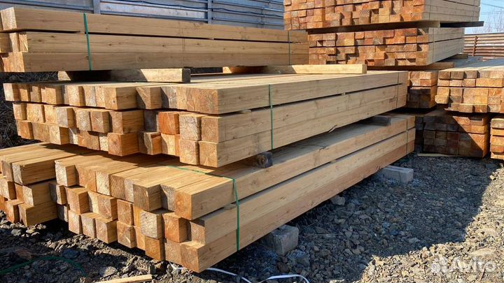 Брус ель обрезной