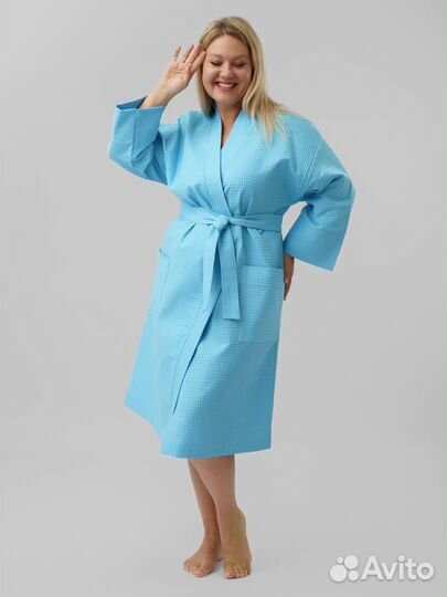 Халат банный вафельный Артикул 228 - 225