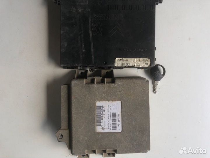 Комплект эбу Peugeot 206