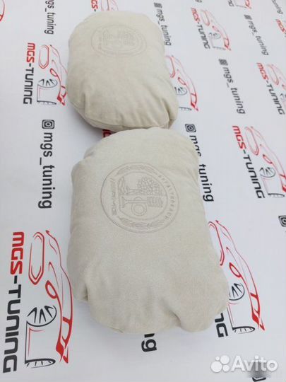 Подушки 2шт 30х22 AMG Affalterbach песочного цвета