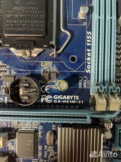 Gigabyte GA-H61M-S1 LGA 1155