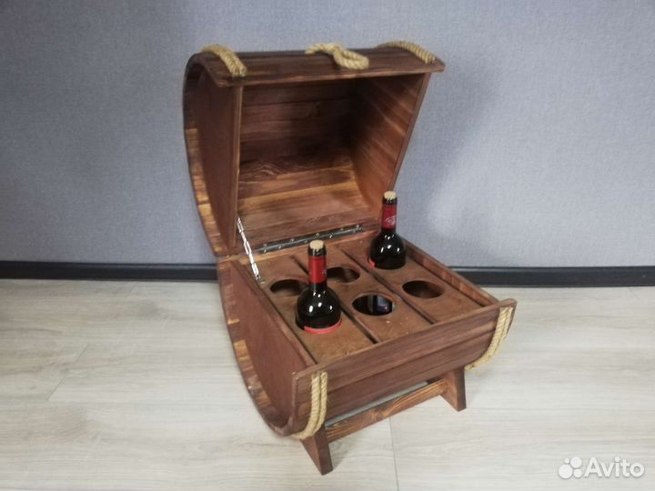 Мини бар бочка