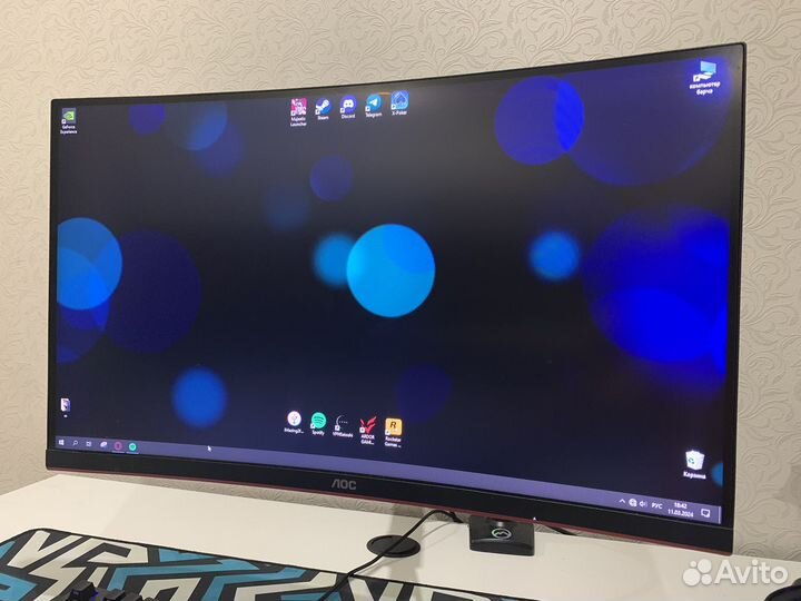 Монитор 144 гц aoc 27