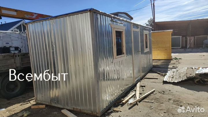 Контейнер бытовка за сутки