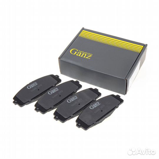 Колодки передние toyota HiAce 2006- ganz GIJ09