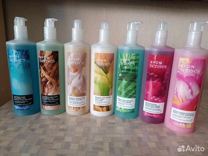 Гель для душа avon 500мл, 720мл