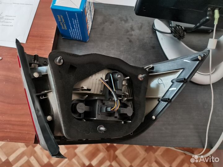 Фара на сааб 9-3 2008г