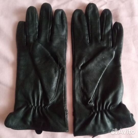 Перчатки женские кожаные 6.5