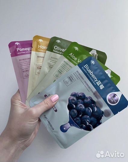 Корейские тканевые маски оригинал