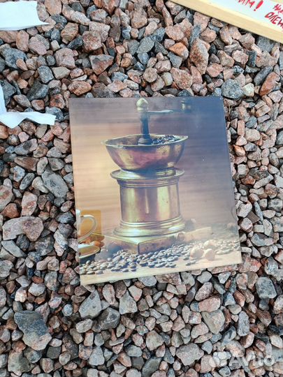 Стеклянная картина с кофе