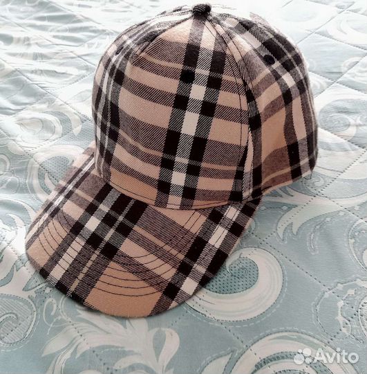 Кепка клетчатая