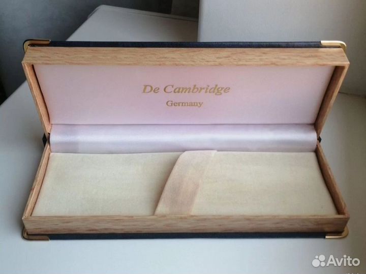 Футляр для одной ручки с логотипом De Cambridge