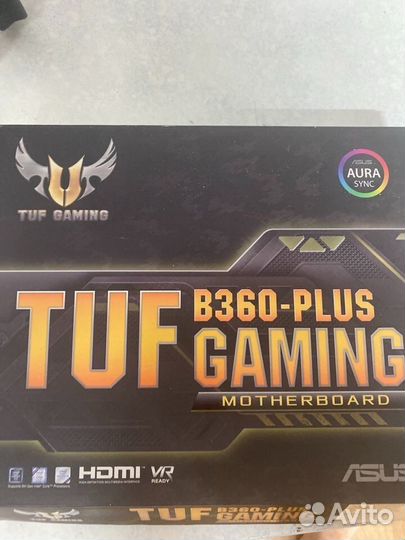 Материнская плата asus TUf b360 plus gaming
