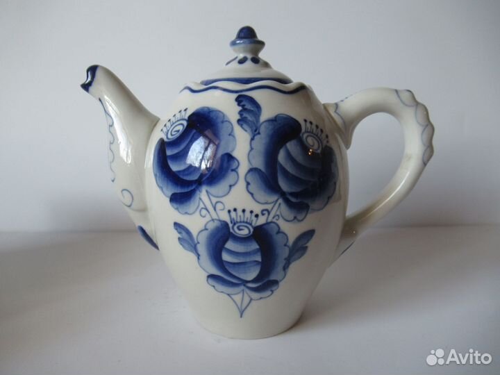 Чайный сервиз Гжель СССР