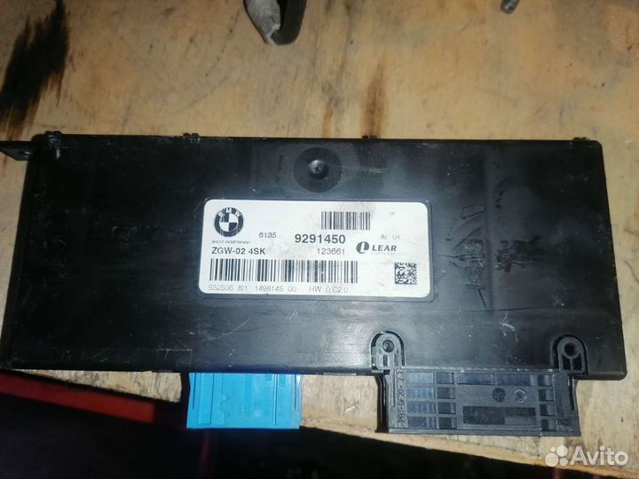 Блок zgw-02 bmw f10 f25 бмв ф10 ф25