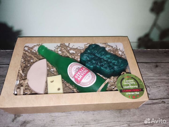 Мыло ручной работы мужской набор