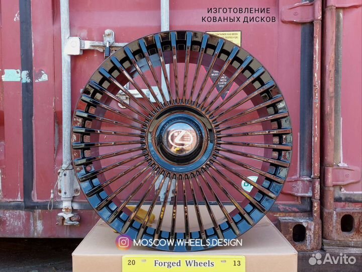 Кованые диски R22 на Lexus LX J300