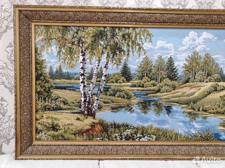 Картина из гобелена