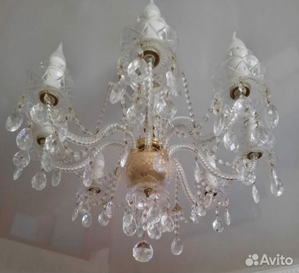 Люстра хрустальная