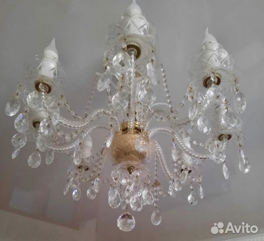 Люстра хрустальная