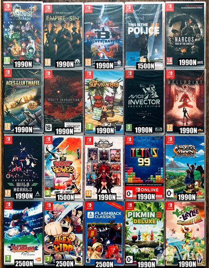 Игры для Nintendo Switch