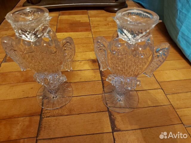 Хрустальные подсвечники