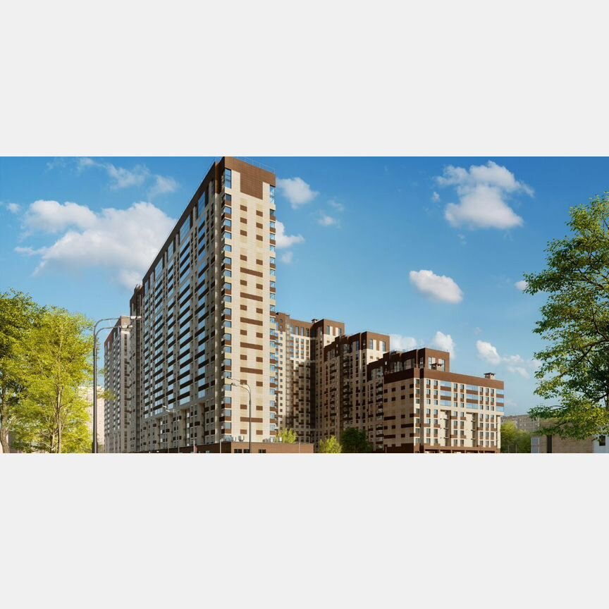 2-к. квартира, 75,9 м², 13/22 эт.