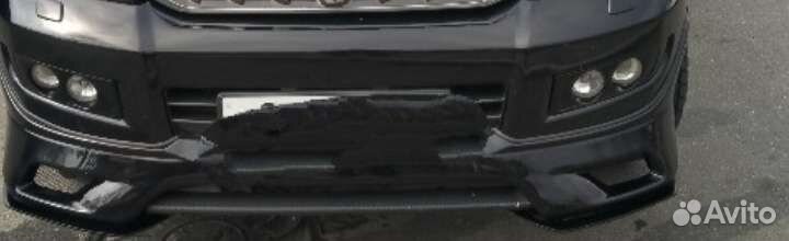 Тюнинг(губа передняя на тлк прадо 120)