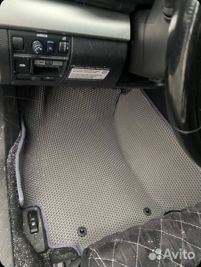 Коврики EVA 3Д на Легаси 5 черный+черный