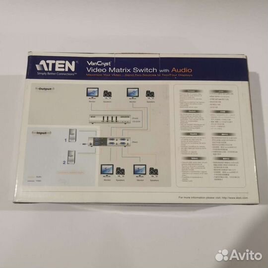 Коммутатор aten vs-0202