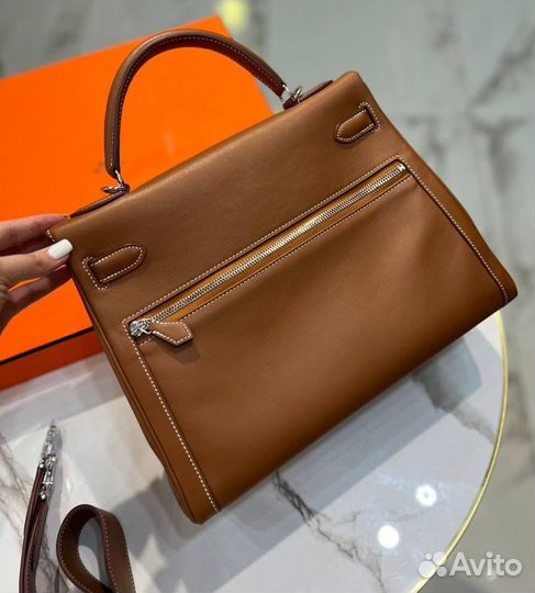 Сумка hermès Kelly Lakis 32 фурнитура палладий