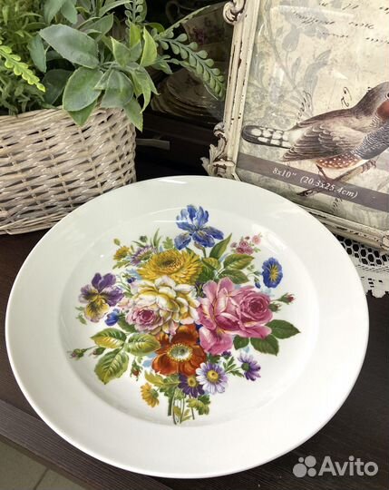 Блюдо с ручной росписью Kaiser