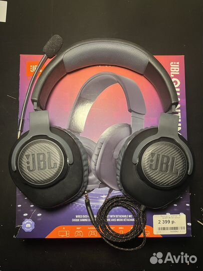 Наушники jbl quantum 100