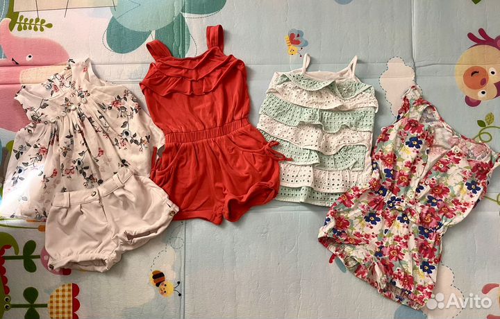 Летняя одежда пакетом на девочку 92-98
