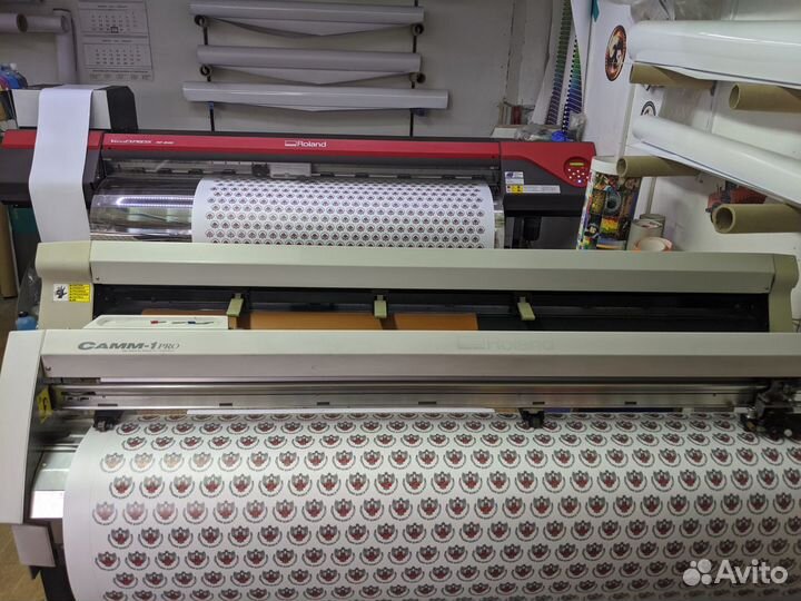 Широкоформатная печать и плоттерная резка