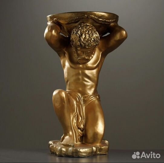 Статуя с чашей 70 см