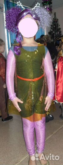 Карнавал костюм инопланетянка 6-8лет