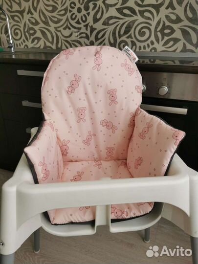 Чехол на стул для кормления икея