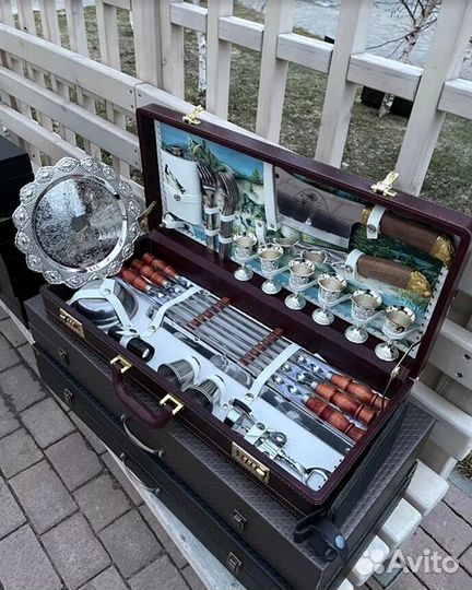 Шашлычный подарочный набор