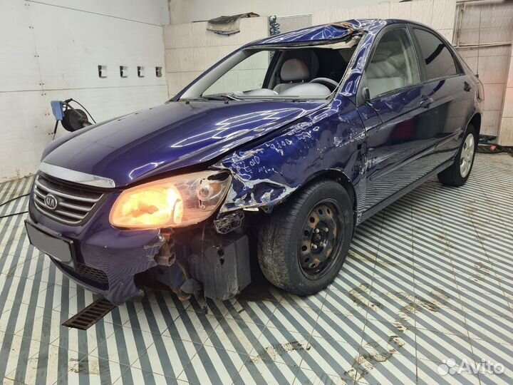 Kia Cerato 1.6 МТ, 2008, битый, 336 401 км