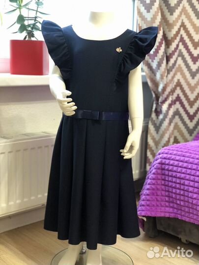 Школьный сарафан 134 новый