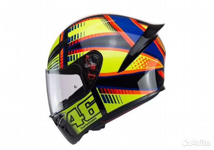 Мото Шлем интеграл AGV K1