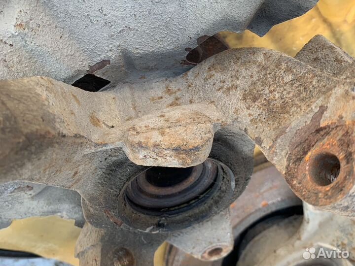 Ступица передняя киа спектра шума 2