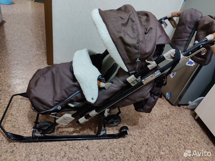 Санки коляска ника 7 8к
