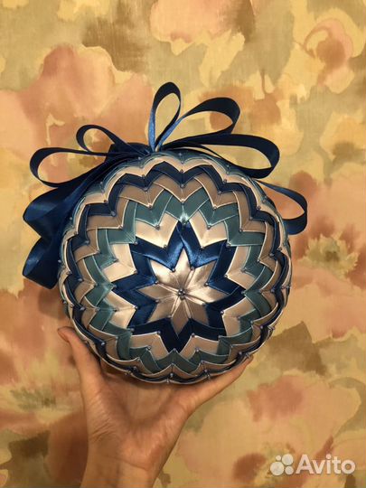 Елочные игрушки Новогодние шары ручная работа